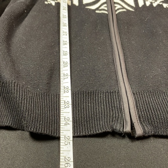 Lauren Ralph Lauren Activewear mock neck cardigan zipper closure sweater size M - Picture 7 of 10